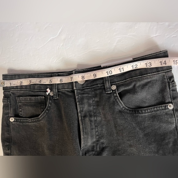 NWT H&M Jeans Women’s 4 Slim Regular Ankle‎ Black Straight Leg Comfort Stretch - Picture 7 of 11